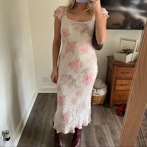 SOLD STUNNING floral beaded dress
